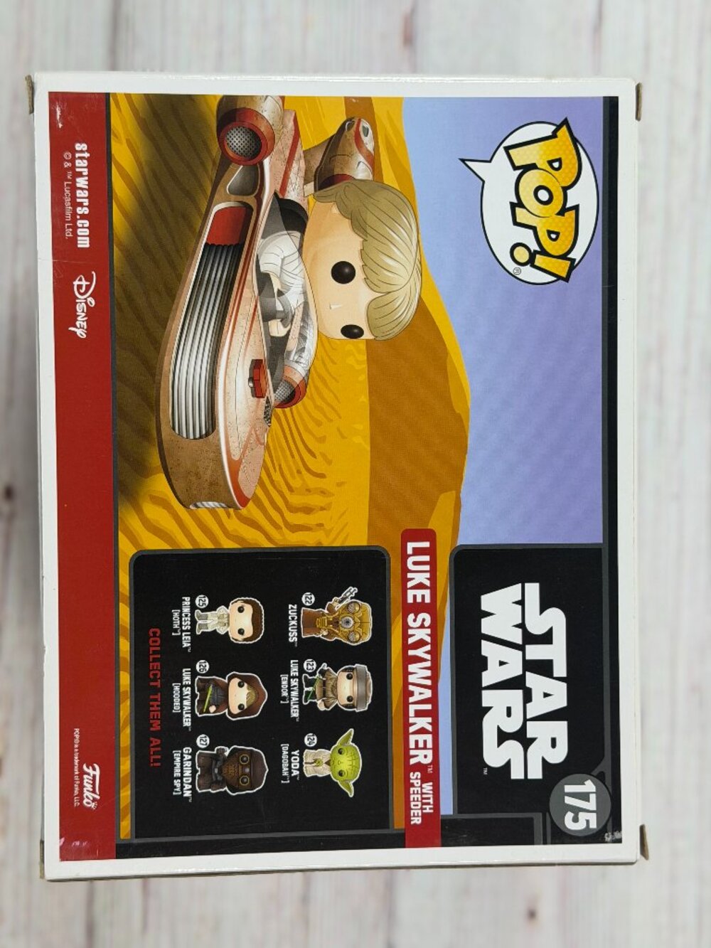 Funko Pop! Star Wars Luke Skywalker with Speeder #175 Smuggler’s Bounty Exclusiv - Picture 3 of 7